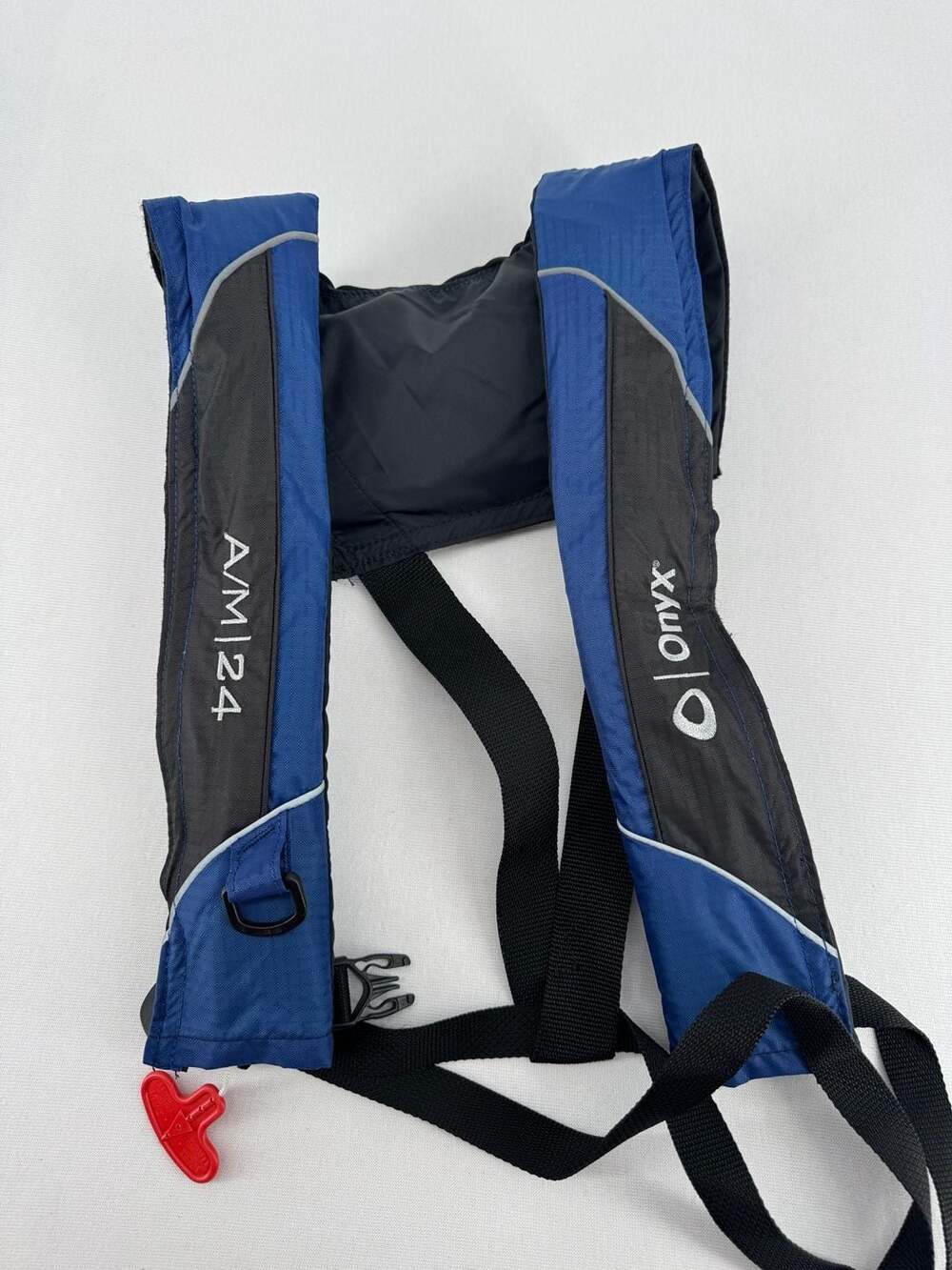 Onyx A/M-24 Inflatable Life Jacket Adult Universal Blue Life Vest